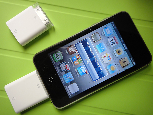 ipod touch不能使用这个设备