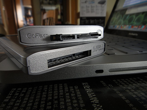 GoFlex接口其实就是SATA接口来的